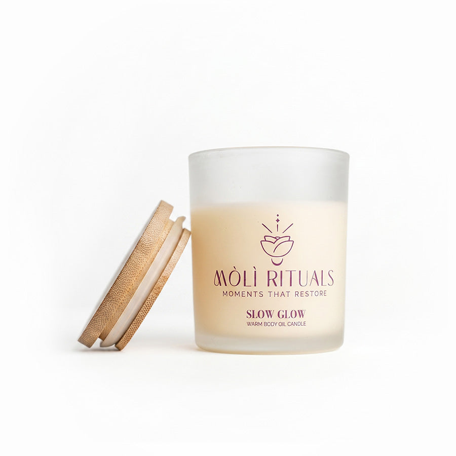 Slow Glow • Warm Body Oil Candle