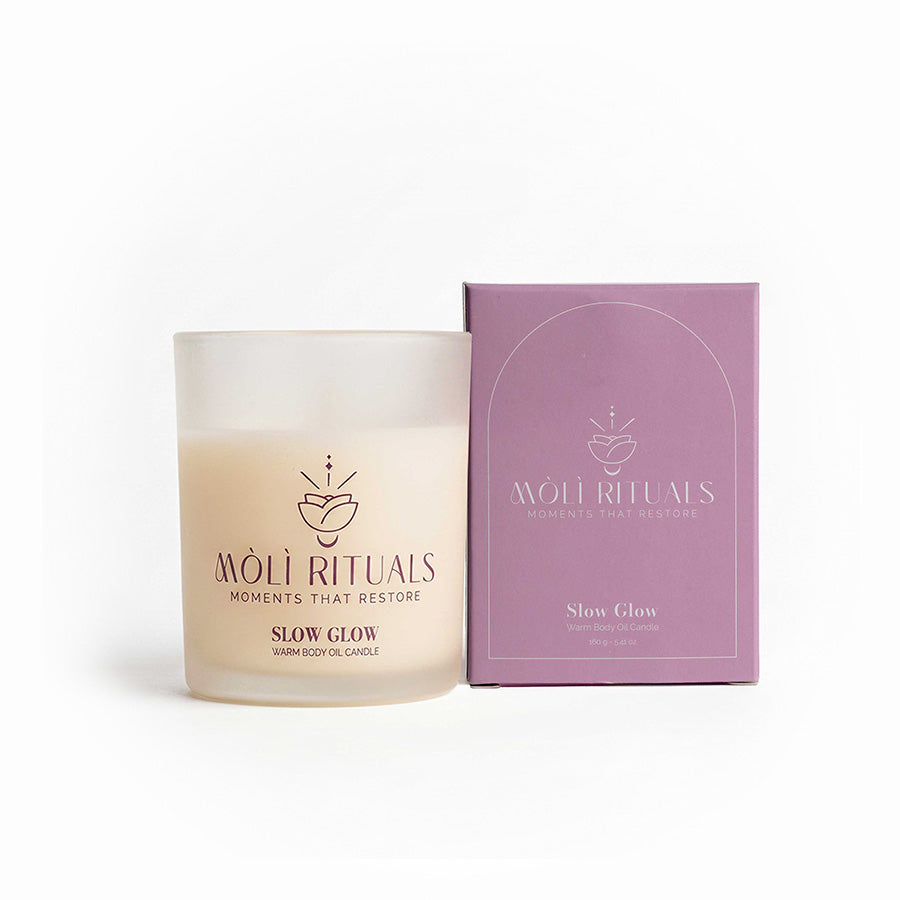 Slow Glow • Warm Body Oil Candle